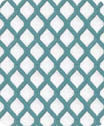 Curtains Abudhabi Crisscross teal