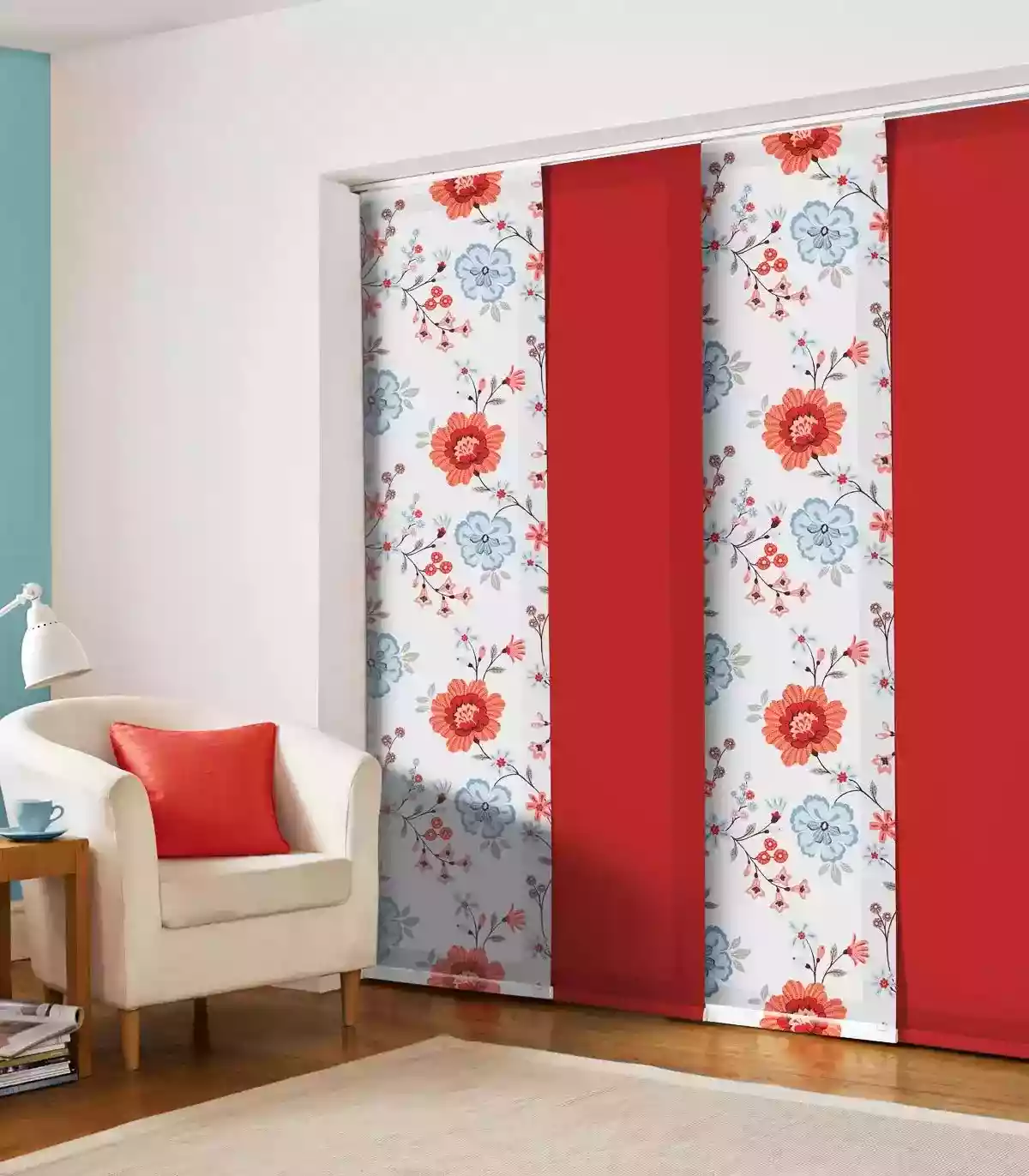 Eden Coral Panel Blinds